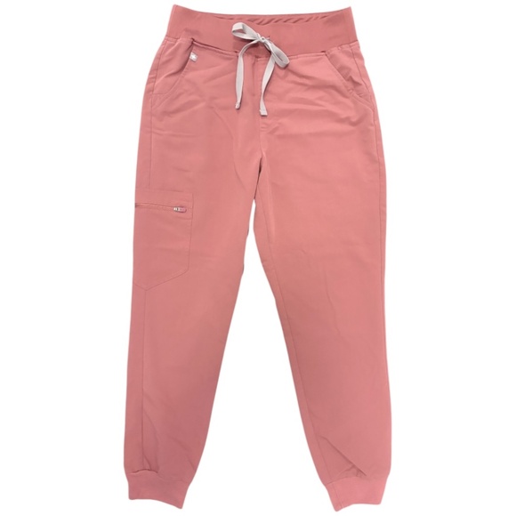 FIGS Zamora 2.0 Jogger Scrub Pants 🌸 Mauve | Small Petite - Picture 2 of 4